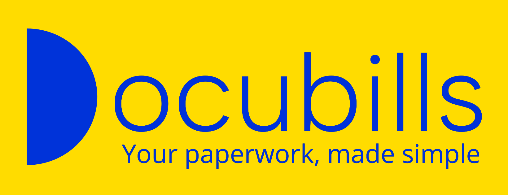 Docubills - Your paperwork, made simple